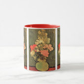 Vase met Roos Mallows door Vincent van Gogh Mok (Midden)
