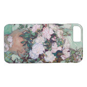 Vase met roze rozen, Van Gogh Case-Mate iPhone Case (Achterkant (Horizontaal))