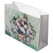 Vase met roze rozen, Van Gogh Groot Cadeauzakje (Achterkant Gekanteld)