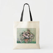 Vase met roze rozen, Van Gogh Tote Bag (Voorkant)