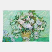 Vase met Rozen Van Gogh Fine Art Theedoek (Horizontaal)