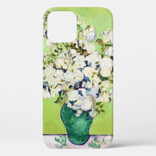 Vase met Rozen Vincent Van Gogh schilderbloemen Case-Mate iPhone Case (Achterkant)