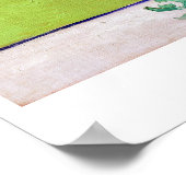 Vase met Rozen Vincent Van Gogh schilderen Poster (Hoek)