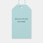 Vase met twaalf zonnebloemen door Vincent Van Gogh Cadeaulabel (Achterkant)