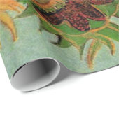 Vase met twaalf zonnebloemen door Vincent van Gogh Cadeaupapier (Rol Hoek)