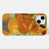 Vase met twaalf zonnebloemen door Vincent van Gogh Case-Mate iPhone Case (Achterkant (horizontaal))