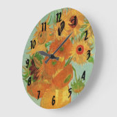 Vase met twaalf zonnebloemen door Vincent van Gogh Grote Klok (Hoek)