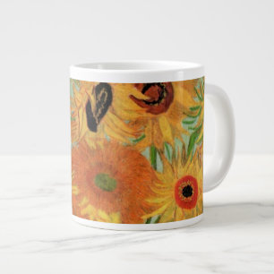 Vase met twaalf zonnebloemen door Vincent van Gogh Grote Koffiekop