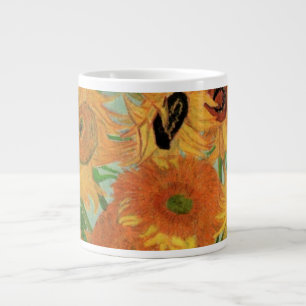Vase met twaalf zonnebloemen door Vincent van Gogh Grote Koffiekop
