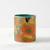Vase met twaalf zonnebloemen door Vincent van Gogh Mok (Midden)