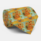 Vase met twaalf zonnebloemen door Vincent van Gogh Stropdas (Opgerold)