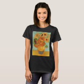 Vase met twaalf zonnebloemen door Vincent van Gogh T-shirt (Voorkant volledig)