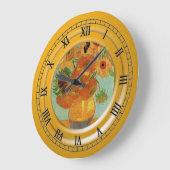 Vase met twaalf zonnebloemen, Vincent van Gogh Grote Klok (Hoek)