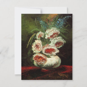 Vase met volken door Vincent van Gogh