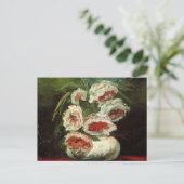 Vase met volken door Vincent van Gogh Briefkaart (Staand voorkant)