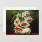 Vase met volken door Vincent van Gogh Briefkaart (Voorkant / Achterkant)