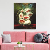Vase met volken door Vincent van Gogh Canvas Afdruk (Insitu (Woonkamer))