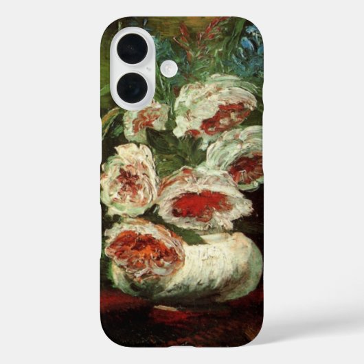 Vase met volken door Vincent van Gogh Case-Mate iPhone Case (Achterkant)