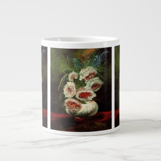 Vase met volken door Vincent van Gogh Grote Koffiekop (Voorkant)