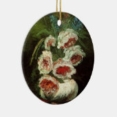 Vase met volken door Vincent van Gogh Keramisch Ornament (Rechts)