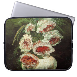  Vase met volken door Vincent van Gogh. Laptop Sleeve