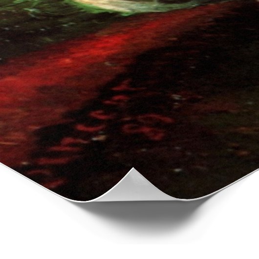 Vase met volken door Vincent van Gogh Poster (Hoek)