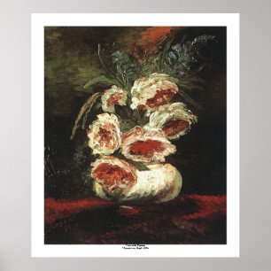 Vase met volken door Vincent van Gogh Poster