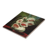 Vase met volken door Vincent van Gogh Tegeltje (Zijkant)