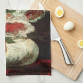 Vase met volken door Vincent van Gogh Theedoek (Quarter Fold)