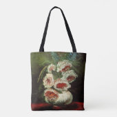 Vase met volken door Vincent van Gogh Tote Bag (Achterkant)