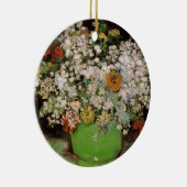 Vase met Zinnia Flowers door Vincent van Gogh Keramisch Ornament (Rechts)