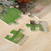 Vase met Zinnia Flowers door Vincent van Gogh Legpuzzel (Zijkant)