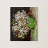 Vase met Zinnia Flowers door Vincent van Gogh Legpuzzel (Verticaal)