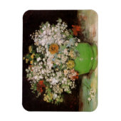 Vase met Zinnia Flowers door Vincent van Gogh Magneet (Verticaal)