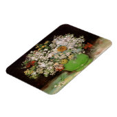 Vase met Zinnia Flowers door Vincent van Gogh Magneet (Linkerzijde)