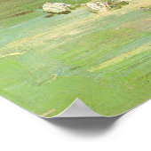 Vase met Zinnias en Flowers door Vincent van Gogh Poster (Hoek)