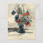 Vase mit Blumen | Lovis Corinth Briefkaart (Voorkant)