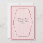 Vase of Colored Peonies Notitiekaartje (Achterkant)