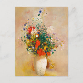 Vase of Flowers (1906) door Odilon Redon Briefkaart