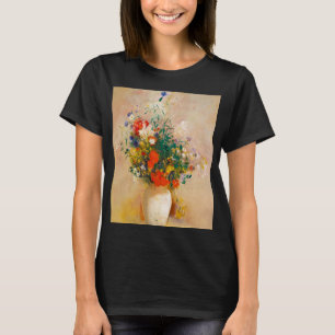Vase of Flowers (1906) door Odilon Redon T-shirt