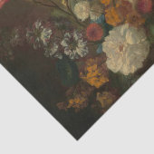 Vase of Flowers by Jan van Huysum Tissuepapier (Detail)