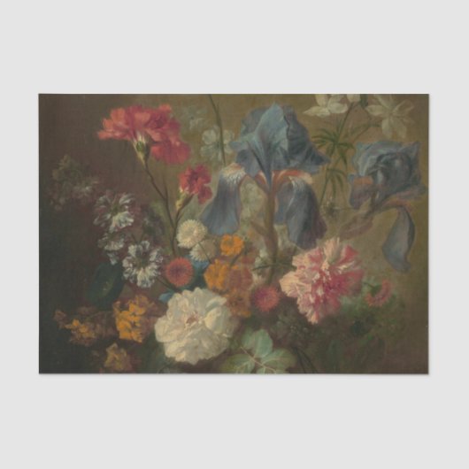 Vase of Flowers by Jan van Huysum Tissuepapier (Voorkant)