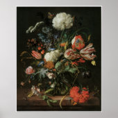 Vase of Flowers, c.1660 Poster (Voorkant)