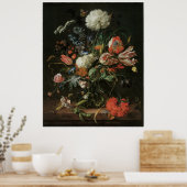 Vase of Flowers, c.1660 Poster (Keuken)