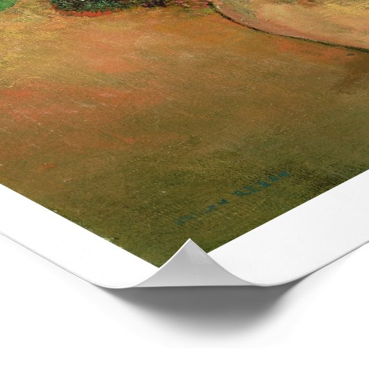 Vase of Flowers, c.1908-10 (olie op canvas) Poster (Hoek)