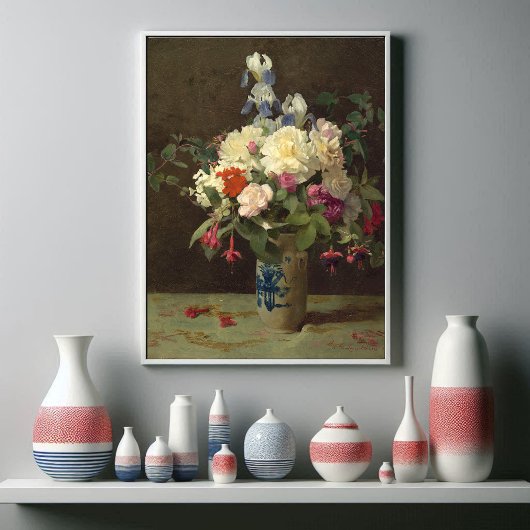 Vase of Flowers, George Cochran Lambdin Poster