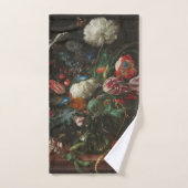 Vase of Flowers - Jan Davidsz. de Heem Bad Handdoek (Handdoek)