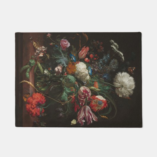 Vase of Flowers - Jan Davidsz. de Heem Deurmat (Voorkant)