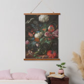 Vase of Flowers - Jan Davidsz. de Heem Hangend Wandkleed (Slaapkamer)