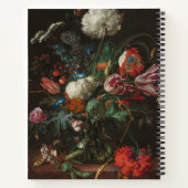 Vase of Flowers - Jan Davidsz. de Heem Notitieboek (Achterkant)